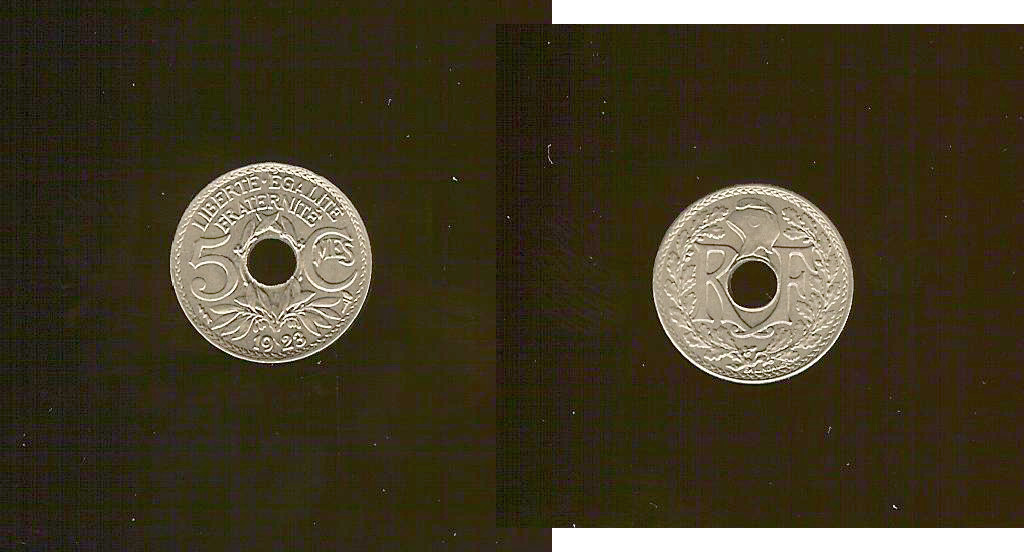 5 centimes Lindauer 1923 Poissy BU